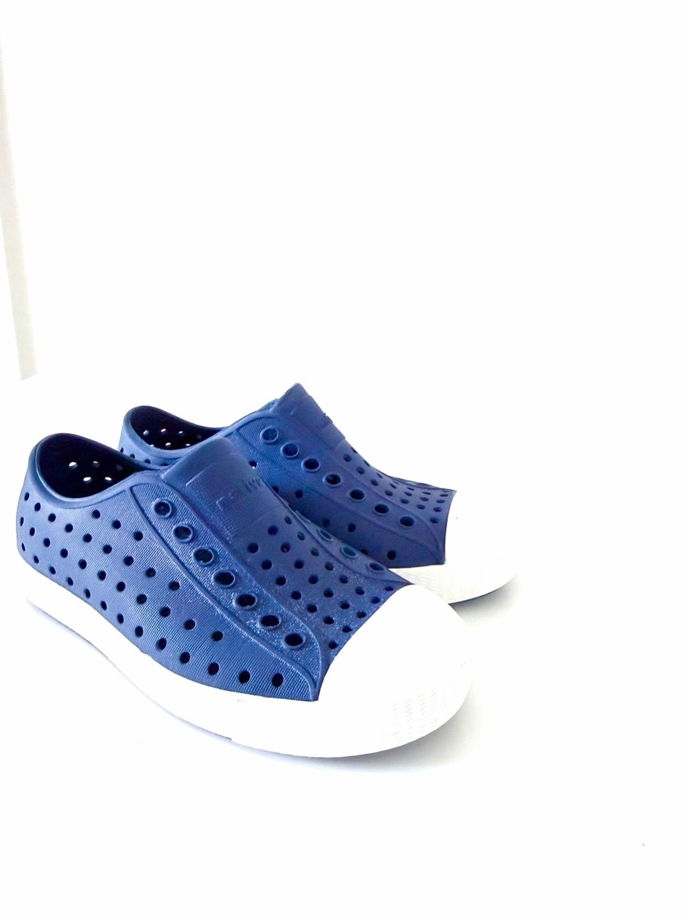 Native Jefferson Slip-Ons by Native in Light Blue and White Size 10